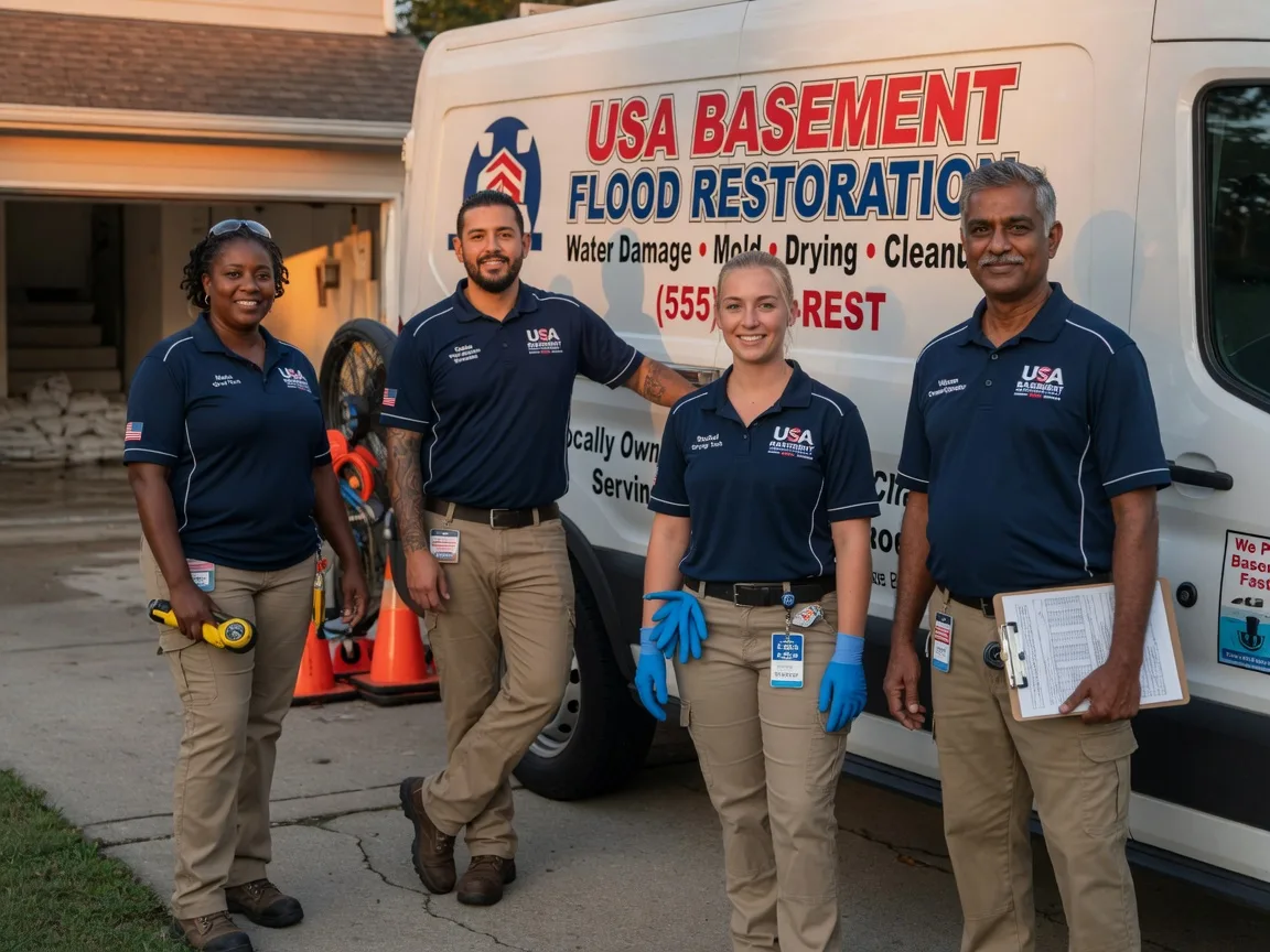 Basement Flood Cleanup company in Sidon, MS